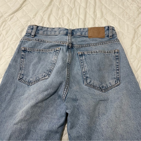 Pull&Bear Light Blue Wide Leg Jeans - Picture 4 of 6